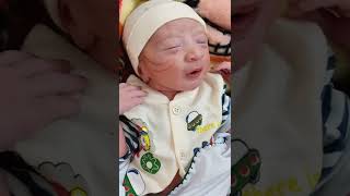 Forceps delivery of a newborn baby shorts youtube [upl. by Aliac]