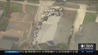 Exclusive Residents On Koreatown Street Frustrated With Severe Hoarding Siutation By Neighbor [upl. by Hgielrebma]