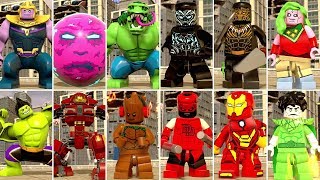 LEGO Marvel Super Heroes 2  All DLC Characters [upl. by Elegna]