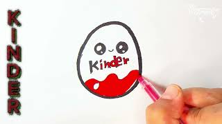 quotKinder Drawing Fun Easy and Exciting Art for Kidsquot kinder kinderjoy drawing yt [upl. by Caia]