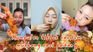 Serba makan nasi padang 🍛🙌🏻 Kumpulan tiktok random mukbang nasi padang 😋🤤 [upl. by Eahsan76]