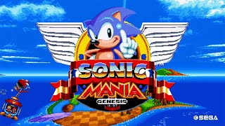 Sonic Mania Genesis Beta ✪ Full Game NG Playthrough 1080p60fps [upl. by Marinelli]