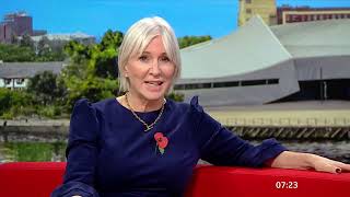 ExMP Nadine Dorries on her political memoirs upsetting Tory Party 09Nov23 [upl. by Orlosky]