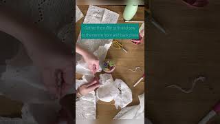 Tutorial Anthea Blouse Ruffle Hack [upl. by Eeraj]