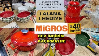 MİGROSDA TÜM ZÜCCACİYE ÜRÜNLERİNDE 1 ALANA 1 BEDAVA❗️50 İNDİRİMŞOK OLACAKSINIZ ÇEYİZ ALIŞVERİŞİ [upl. by Gwenette972]