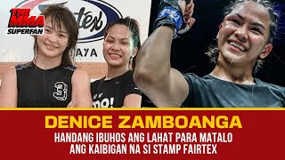 DENICE ZAMBOANGA VS STAMP FAIRTEX  ANG LABAN NG MAGKAIBIGAN  The MMA Superfan [upl. by Wilfred461]