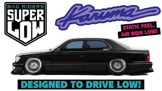 LS400 GETS SUPER LOW WITH BAG RIDERS AIR SUSPENSION [upl. by Joelynn]