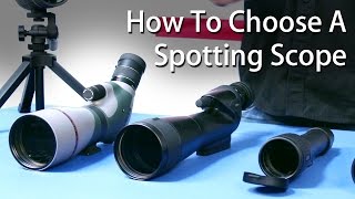 How To Choose A Spotting Scope  OpticsPlanetcom [upl. by Hansiain565]