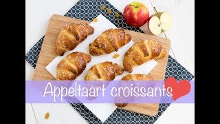 Appeltaart croissants  KEUKEN❤️LIEFDE [upl. by Genie980]