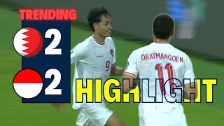 AFC indonesia vs bahrain 2024  highlight [upl. by Meade]