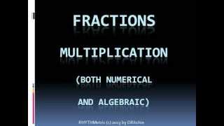 Fractions Song  Multiplication  FUN LEARNING MATH [upl. by Carol-Jean]