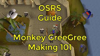 OSRS  Monkey GreeGree Making 101 [upl. by Ahsiuqel905]