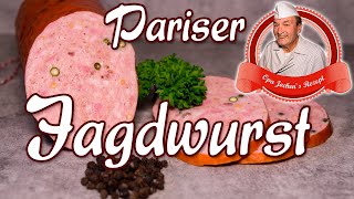 Pariser Jagdwurst selber machen  Wurst selber machen  Opa Jochen´s Rezept [upl. by Allenotna50]