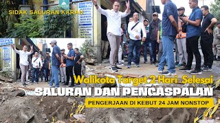 Target 2 Hari Saluran Karah dan Perbaikan Jalan Selesai Wali Kota Ajak Melekan Dirut PDAM [upl. by Crockett452]