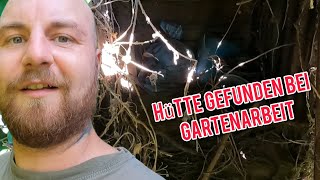 HÜTTE bei GARTENARBEIT gefunden😆 Sturmschaden endlich beseitigt🌩 Garden Guy🌲 [upl. by Chandra]