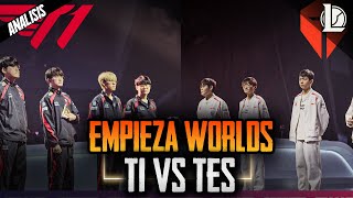 ARRANCA EL MUNDIAL 💥 T1 vs TES Análisis [upl. by Michal266]