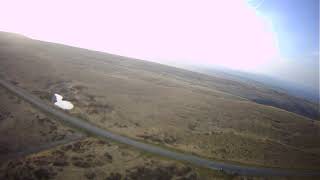 Hubsan 301 Marsden moor with a Parot wing flying abart [upl. by Jacynth]