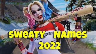 1000 SweatyTryhard Fortnite NamesClan Names 2022 Not Taken [upl. by Miru]