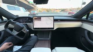 Tesla Model S Plaid Full Self Driving v11 Sept 2023 Taglish version [upl. by Are563]