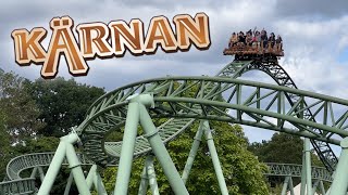 Kärnan Hansa Park  Roller Coaster OffRide 4K60FPS [upl. by Ayital993]