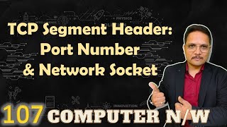 Port Number and Network Socket in TCP Segment Header  Computer Networks  TCP Header Concepts [upl. by Bum]