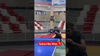 Forehand  Backhand Offensive Drill tabletennis pingpong [upl. by Langill]