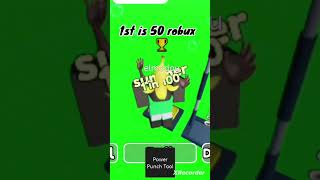 Robux competition goobers rng rng robuxgiveaway f2p roblox [upl. by Ynohtnaleahcim865]