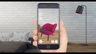 AR Simple Interior Design App Using ARCore in Android Studio [upl. by Lusa1]