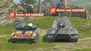 Ammorack Compilation with Different Tanks Part 7  WOT B [upl. by Addiego]