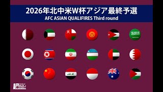 FIFAワールドカップ2026アジア最終予選組み合わせ抽選会をみんなで見る [upl. by Carlock]