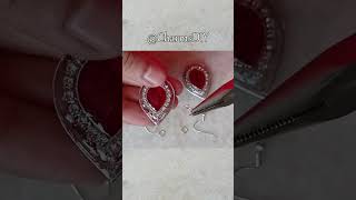 UV レジン  DIY UV Resin Craft amp Accessories  HOW TO MAKE AN UV RESIN JEWELRY  UV resin earrings [upl. by Taddeusz]