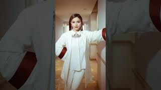 Rubina dilaik in white colour dress gorgeous look beautiful images shortvideo viralshort [upl. by Zindman]