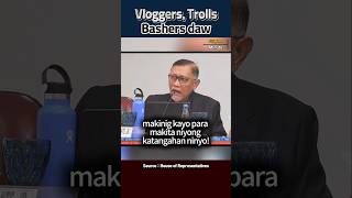 VLOGGERS TROLLS BASHERS DAW QuadCom Politika Pilipinas [upl. by Nytsirc]