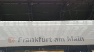 Zugausfahrt in Frankfurt am Main Hbf Teil 5  TrainspotterManuel2024  DTickets  Vlog 1886 [upl. by Ahsir305]