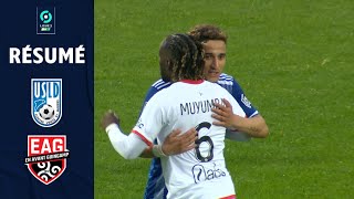 USL DUNKERQUE  EN AVANT GUINGAMP 1  3  Résumé  USD  EAG  20212022 [upl. by Yatnahs]