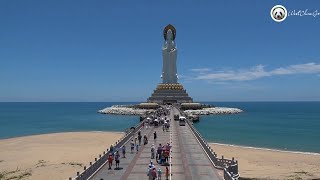 Guanyin of the South Sea Nanshan Temple Sanya [upl. by Ynnaf]