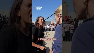 Rahma Zein confronts CNN reporter Clarissa Ward about Western media’s coverage of IsraelPalestine [upl. by Mesics]