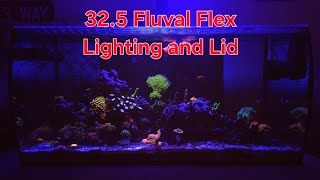 325 Fluval Flex Lighting and Lid [upl. by Nanor910]