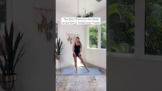 The Only 5 Exercises You Need to Get Slim amp Toned Inner Thighs [upl. by Aniuqaoj]