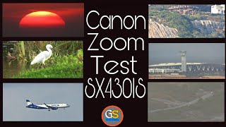 Zoom Canon  Canon SX430IS Zoom Test  Canon Powershot  Video Test  Point shoot Zooming Test [upl. by Ossie]