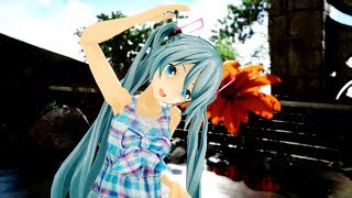 4k MMD  UE4 さようなら、花泥棒さん Goodbye Ms Flower Thief つみ式ミク 改変 [upl. by Barnabas]