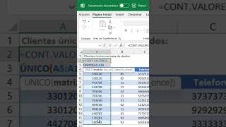 Contar valores únicos entre dados duplicados [upl. by Swaine]