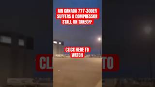 B777300 suffers compressor stall fyp boeing airbus aviation compressorstall swiss001landings [upl. by Iaria]