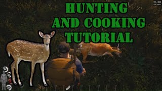 SCUM Tutorial Hunting Tutorial with spear and cooking [upl. by Ellehcrad732]