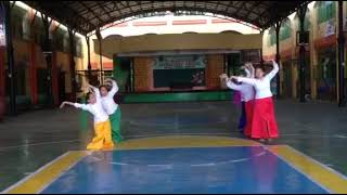 MELCHORA AQUINO ELEMENTART SCHOOL  FOLK DANCE JANGGAY [upl. by Victorie]