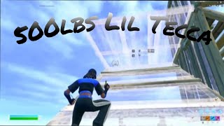 500 lbs  Lil tecca Fortnite Montage [upl. by Enobe]