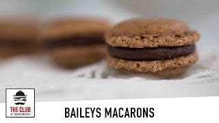 Macarons mit Baileys  theclubch  Rezept 91 [upl. by Etaner196]