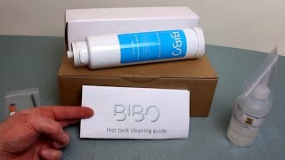 BIBO Classic  Hot Tank Cleaning guide  Descale your BIBO  Stepbystep Owners Guide [upl. by Atsedom]