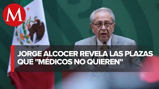 Hay plazas para médicos en el IMSS que llevan años vacantes Jorge Alcocer [upl. by Eelsha418]