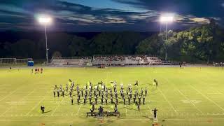 Eustis High School Panther band halftime show vs Spruce Creek 8302024 [upl. by Ecirtra]